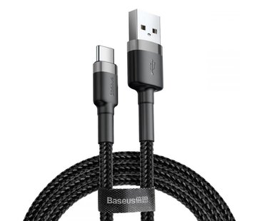 Baseus Baseus Câble USB Type-C 1M Noir+Gris