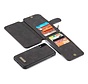 CaseMe Zipper Wallet iPhone 11 hoesje zwart - 2 in 1 Wallet en Flipcover - multifunctionele portemonee - extra ritsvak