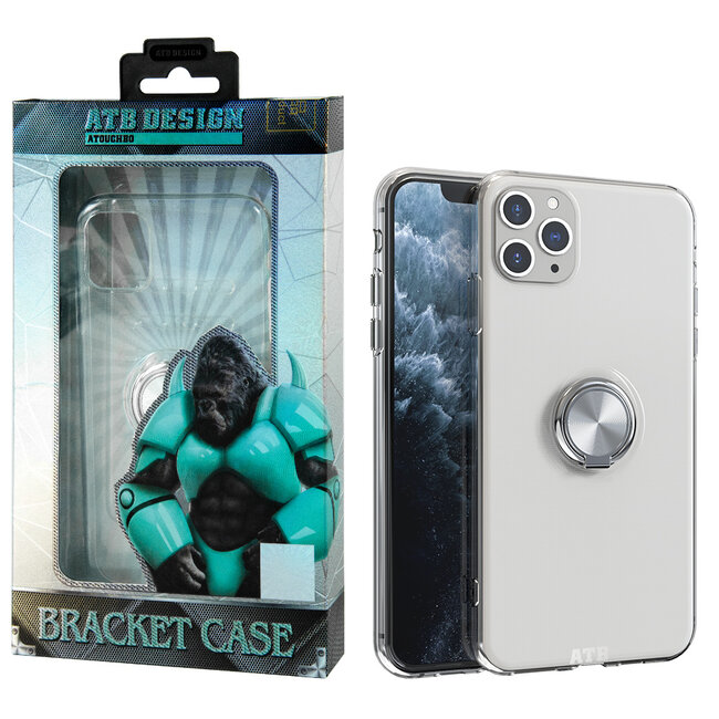 Atouchbo Bracket Case iPhone 11 Pro hoesje transparant