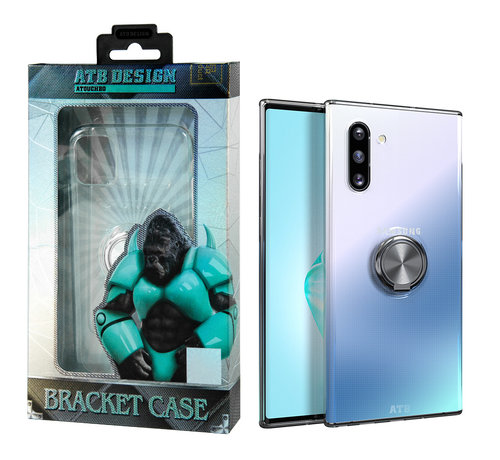 Atouchbo Atouchbo Samsung Note 10 Case Transparent with Ring and Magnet