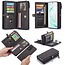 CaseMe Samsung S20 Ultra Case Black - Multi Wallet Case | Storage Compartments | Magnetic | Kickstand