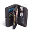 CaseMe Samsung S20 Ultra Case Black - Multi Wallet Case | Storage Compartments | Magnetic | Kickstand