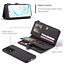 CaseMe Multi Wallet Samsung S20 Ultra hoesje zwart - Wallet - ruimte voor 10+ pasjes - extra ritsvak