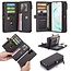 CaseMe Samsung S20 Plus Case Black - Multi Wallet Case | Storage Compartments | Magnetic | Kickstand