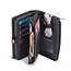 CaseMe Samsung S20 Plus Case Black - Multi Wallet Case | Storage Compartments | Magnetic | Kickstand