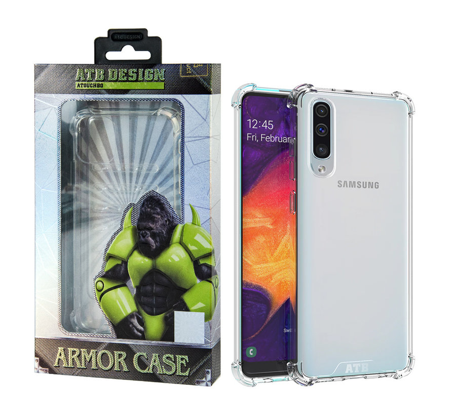 Atouchbo Samsung A20 and A30 Case Transparent - Anti-Shock