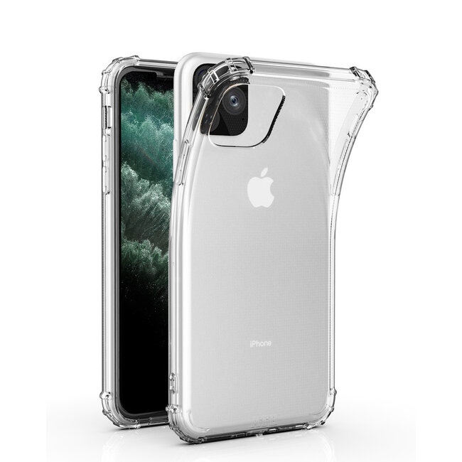 Atouchbo Armor Case iPhone 11 Pro hoesje transparant - Military