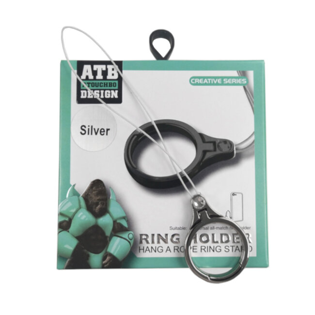 Atouchbo Ring holder Rope Black