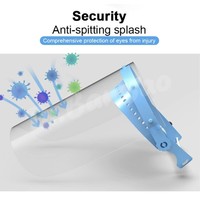 Spatscherm - Face Shield - Spatmasker - Houder met 10 schermen