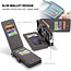 CaseMe Zipper Wallet Samsung S20 Ultra hoesje zwart - 2 in 1 Wallet en Flipcover - multifunctionele portemonee - extra ritsvak