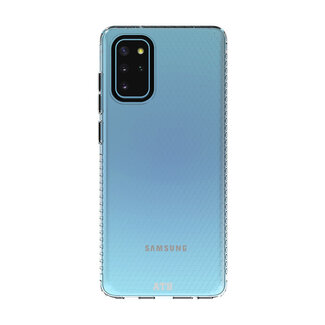 Atouchbo Samsung S20 Plus Hoesje Transparant - HoneyComb