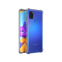 Samsung A21 Hoesje Transparant - Anti-Shock
