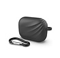 Devia  Apple Airpods Pro hoesje - zwart deluxe - siliconen - met karabijn haakje