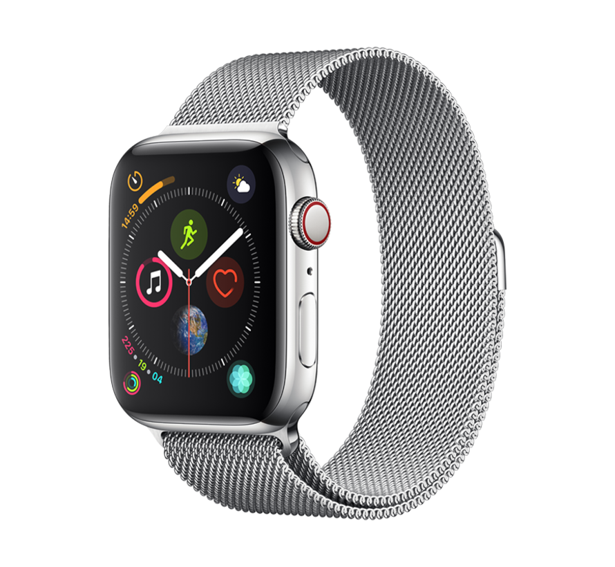 Devia Elegant Series Milanese Loop Roestvrij Staal Bandje voor de Apple  Watch SE (40mm) - Space 1-5325052-7 - hoesjesdirect.nl