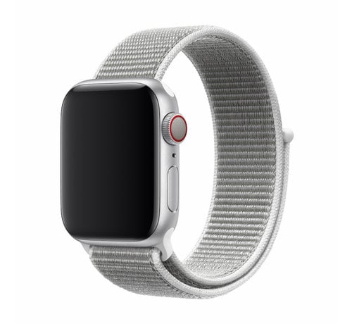 Devia Devia Nylon Apple Watch Band Grau - Passend für Apple Watch 7 / 8 Serie (41mm)