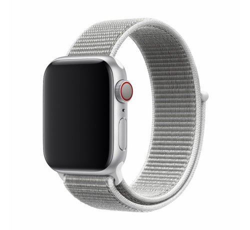 Devia Devia Nylon Apple Watch bandje grijs - Geschikt voor Apple Watch 7 / 8 series (45mm)
