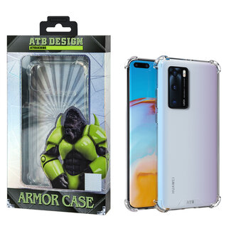 Atouchbo Huawei P40 Case Transparent - Anti Shock