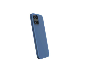 Devia Devia Flüssiges Silikon iPhone 12 Pro Max  (6.7'') Blau