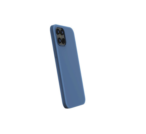 Devia Devia Nature iPhone 12 Pro Max hoesje blauw - BackCover - verhoging voor camera