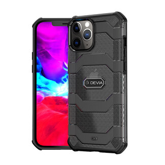 Devia iPhone 12 Mini Hardcase Hoesje Zwart - Vanguard