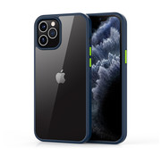 Devia Devia iPhone 12 Mini Hülle Transparent Blau - Shark