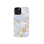 Kingxbar iPhone 12 Mini Case White Gold - Marble