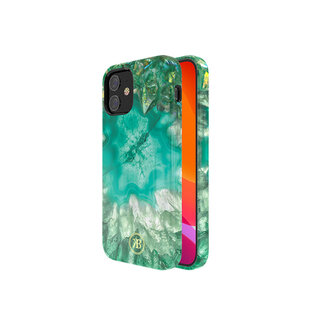 Kingxbar iPhone 12 Mini Case Green Crystal