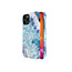 Kingxbar  iPhone 12 Mini hoesje lichtblauw kristal - BackCover - anti bacterieel - Crystals from Swarovski