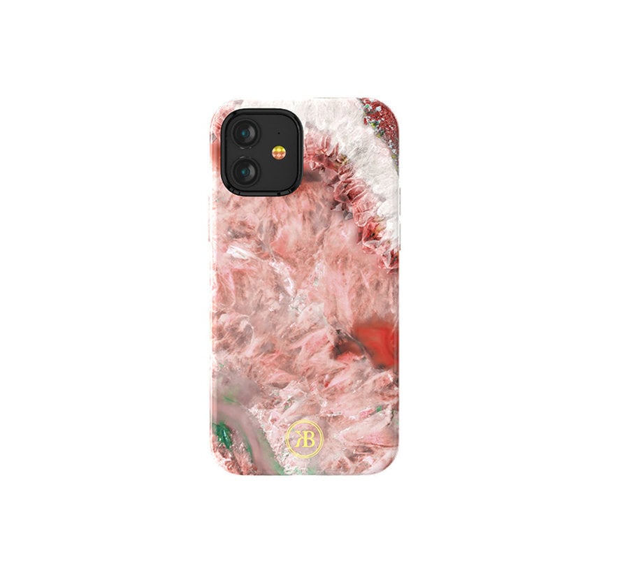Kingxbar iPhone 12 Pro Max Case Pink - Crystal