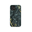 Kingxbar  iPhone 12 Pro Max Hülle Schwarz mit Gold - Marmor