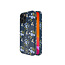Kingxbar iPhone 12 Mini Case Blue Flowers with Swarovski Crystals