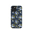 Kingxbar iPhone 12 Pro Max Case Blue Flowers with Swarovski Crystals