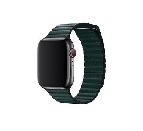 Devia Devia Leatherette Apple Watch band green - Suitable for Apple Watch 7 series (41mm)