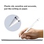 Devia Tablet Touch Screen Pen - Compatible with: iOs, Windows and Adroid tablets - Connects directly to the iPad without pairing with the device - Battery: 800Amh - Usage time: 8-10 hours  - Full charge time: 1 hour (5V 1A)