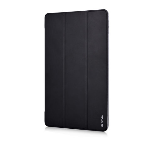Devia Devia Étui iPad Mini (2019) Noir - Light Grace Leather - Avec fonction antichoc