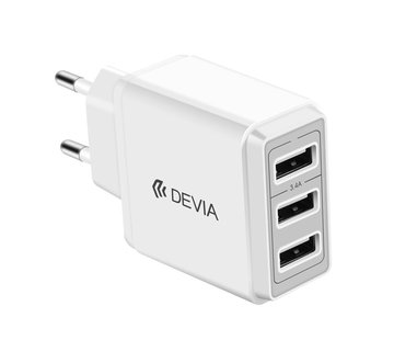 Devia Devia Adaptateur Prise de Charge avec 3 Ports USB