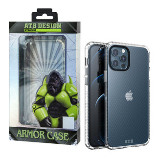 Atouchbo Coque iPhone 12 et 12 Pro Transparente - HoneyComb