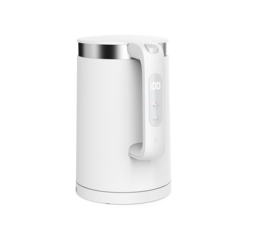 Xiaomi Mi Kettle Smart Waterkoker Pro - Constante temperatuur 1.5 L Bluetooth-waterkoker - 1800 W- Ondersteunt app-temperatuurregeling (wit) - Kan worden bediend via de Xiaomi-app