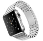 Devia Metal Link Apple Watch Armband silber - Passend für Apple Watch 7 Serie (41mm)