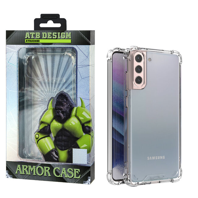 Atouchbo Armor Case Samsung S21 Plus hoesje transparant