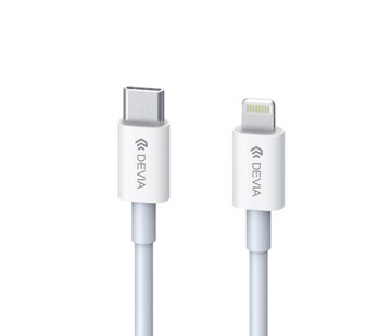 Devia Devia MFI USB-C zu Lightning Kabel 1.5M Weiß