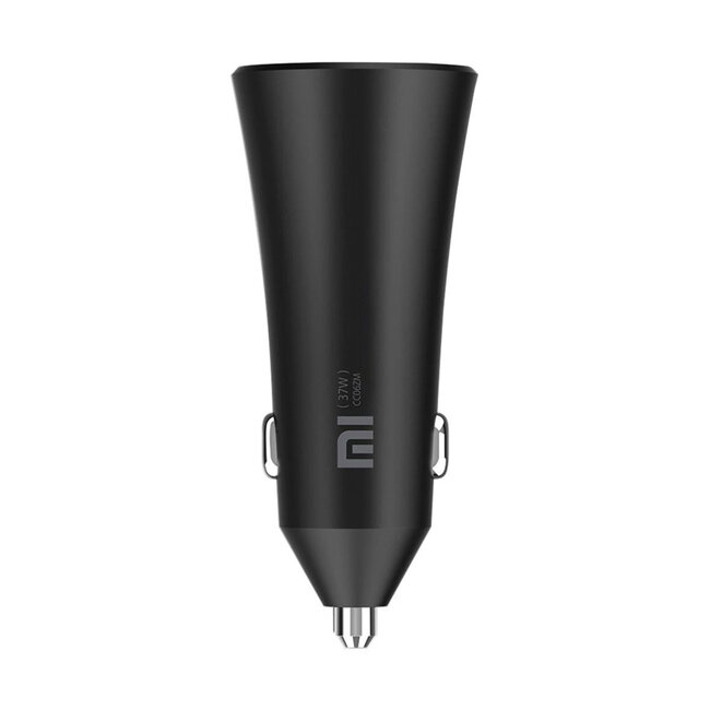 Xiaomi Mi 37W Dual-Port Car Charger Head - Fast Charge - USB Car Charger for Mobile Phone