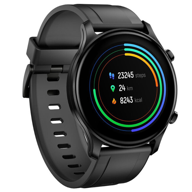 Haylou RS3 Smartwatch 1,2'' AMOLED Screen - Optical heart rate sensor - SpO2 meter - Battery 260 mAh - Bluetooth 5.0 - 14 sport mode