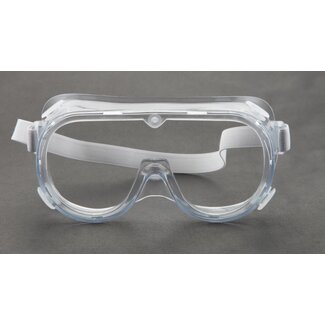 Veiligheidsbril met ventilatienoppen 2 stuks