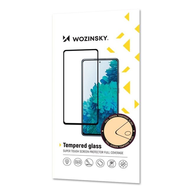 Wozinsky Full Cover iPhone 13 Mini Screenprotector - 9H - Tempered Glass