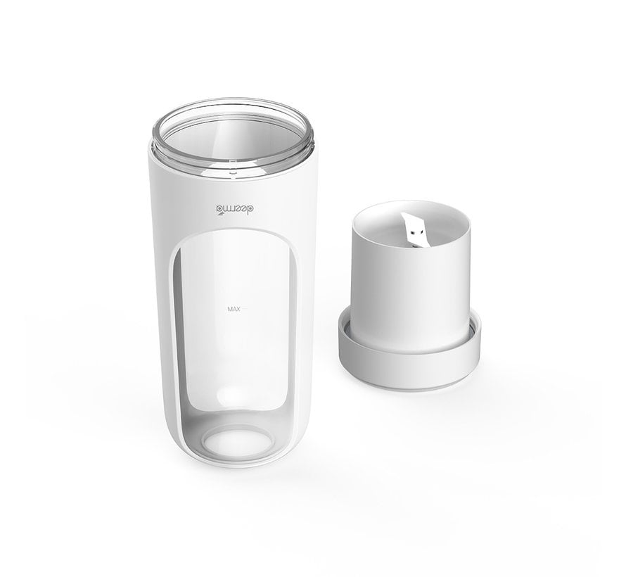 Deerma Tragbarer und kabelloser Mini-Saftmixer - Elektrischer Fruchtmixer - BPA-frei - Shake-Mixer -300ML
