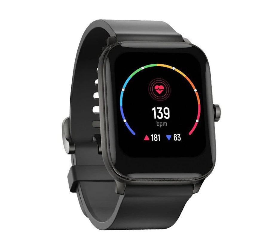 Haylou TPS Smartwatch 1.69'' Affichage | Bluetooth 5.1 | IP68 | Autonomie de la batterie 9 jours | Fréquence cardiaque, exercice et compteur d'oxygène