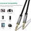 Ugreen 3.5mm Audio Cable 1M Black - AUX cable - Male to Male - 1 meter long - Plug & Play