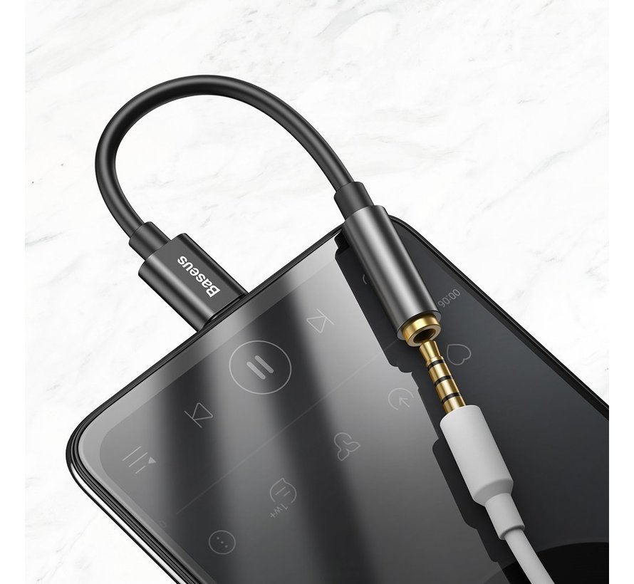 Baseus L54 Adapter Kopfhörer USB C zu AUX - Material TPE + Aluminium