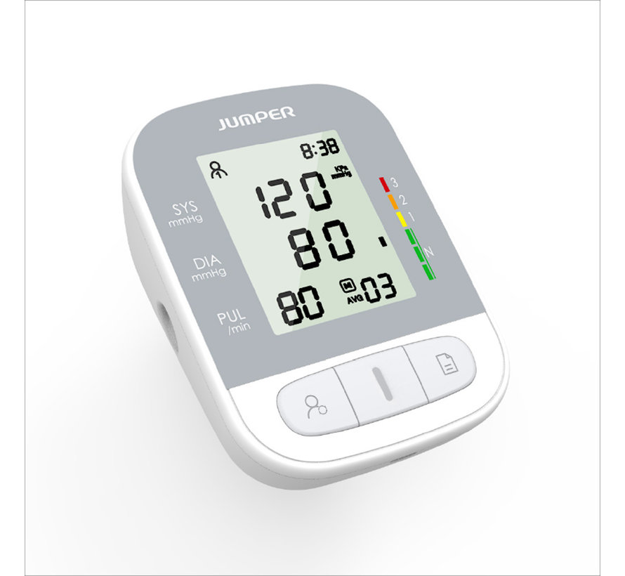 Jumper Medical HA210 Elektrische Bovenarm Bloeddrukmeter + Monitor